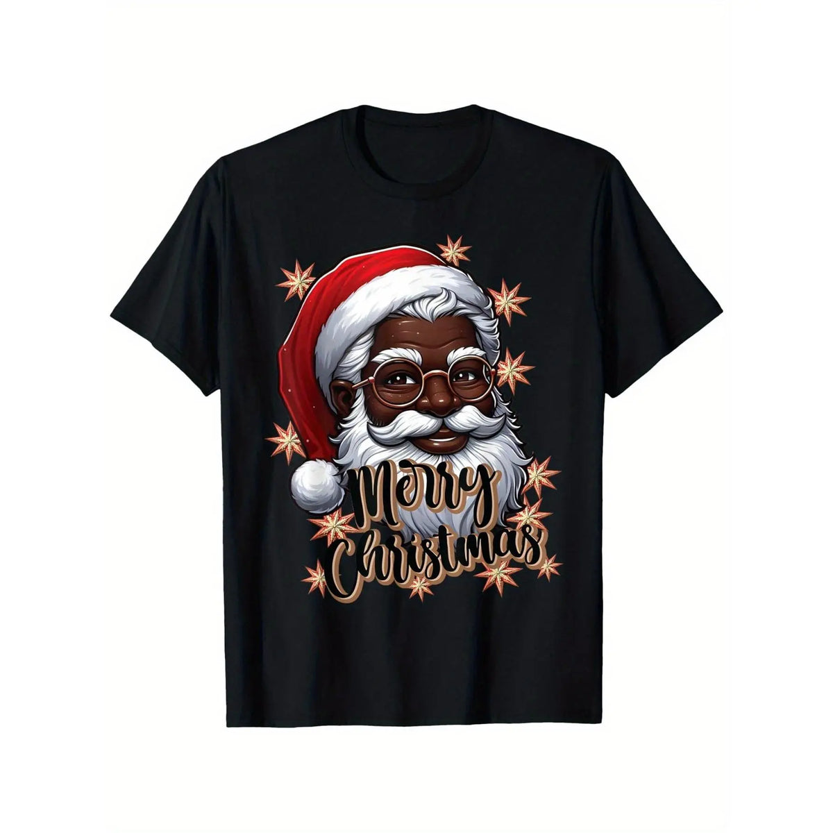 Unisex Short Sleeve T-shirt, Festive Christmas Top with Humorous Graphic, Crew Neck Casual Women Men Streetwear Christmas T Shirts
