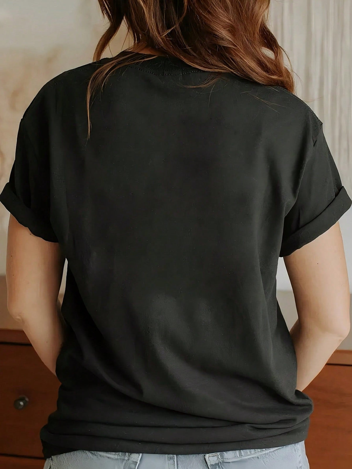 In October We Wear Pink Breast Cancer Awareness Halloween Ghost Witch Shirt Women Funny Autumn Festival Graphic Tee Top