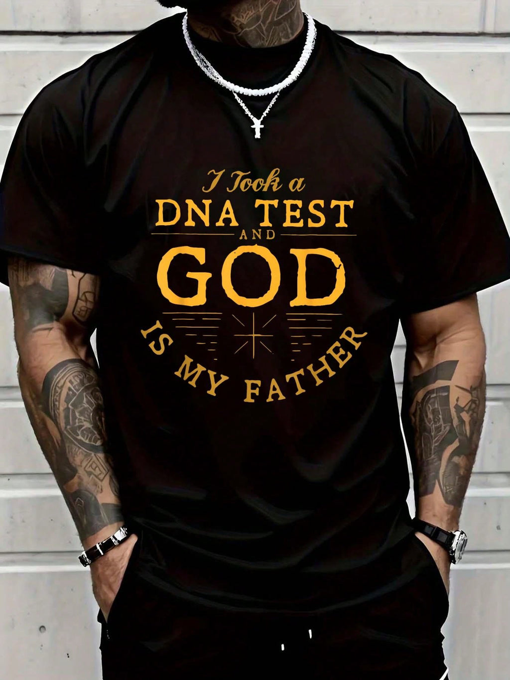 100% Cotton Man Of God I Jesus T-Shirt Women's Men Graphic Tee