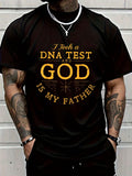 100% Cotton Man Of God I Jesus T-Shirt Women's Men Graphic Tee