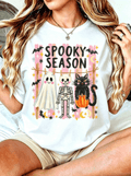 Halloween T?Shirt, Women Crew Neck Short Sleeve Tee, Cute Ghost Skeleton Black Cat Pumpkin Print Tees£¬Halloween Gift T shirt