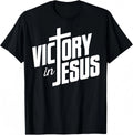 Victory in Jesus Name, Bible, Christian Inspired Jesus T-Shirt