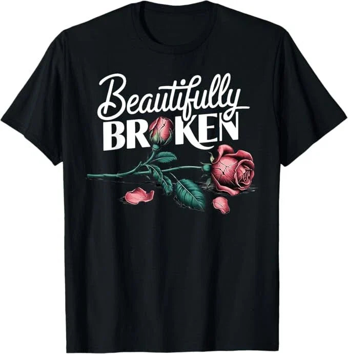 Beautifully Broken Rose T-Shirt