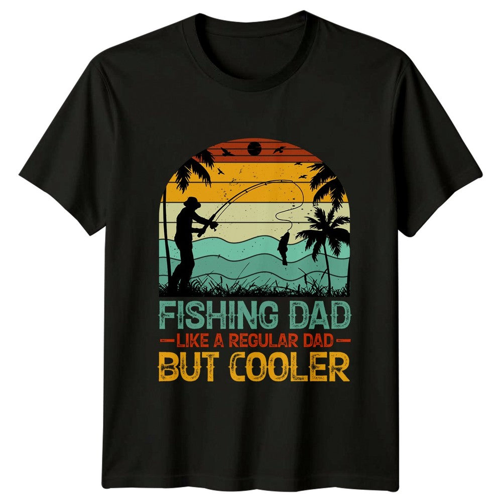 Fishing Dad Like A Regular Mens T-Shirt  Fishing Gift